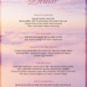Night Tour - Delux Set Menu