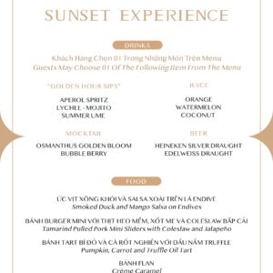 Sunset Tour - Package B