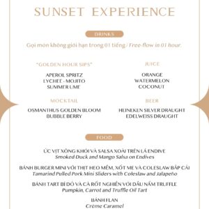 Sunset Tour - Package C