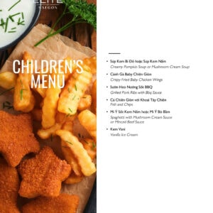 Children Set Menu