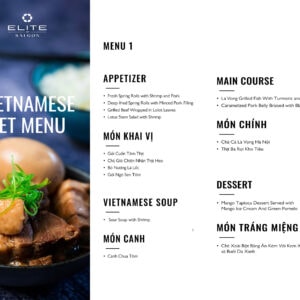 Vietnamese Set Menu